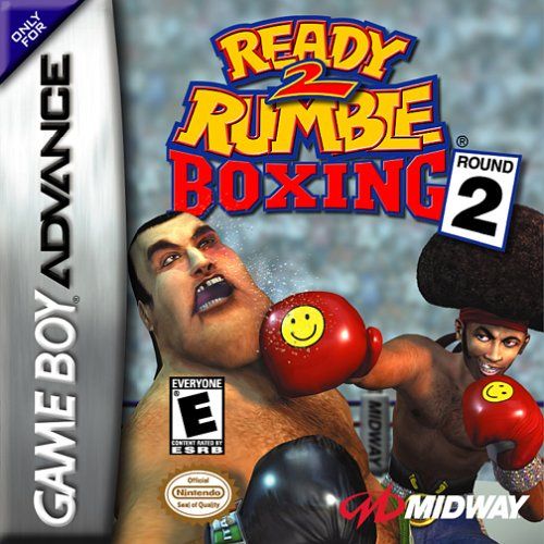 Ready 2 Rumble Boxing Round 2 box art for GameBoy Advance